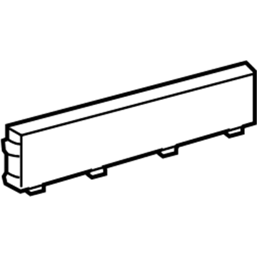 Lexus 55459-48040 Cover, Instrument Lower, RH