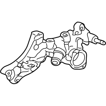 Honda 19410-RN0-A00 Passage, Water