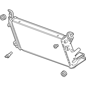 GM 23429489 Auxiliary Radiator