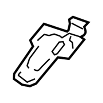 GM 23254376 Seat Belt Reinforcement