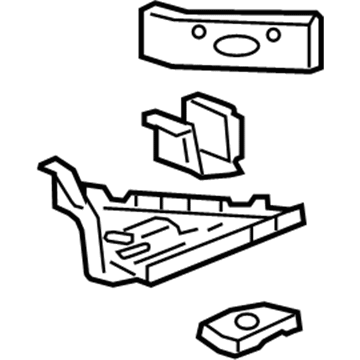 GM 84284572 Inner Panel