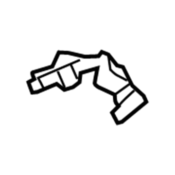 GM 84218955 Lower Rail Lower Support