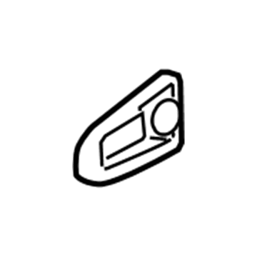 BMW 51-21-7-059-665 Handle Bracket Base, Left