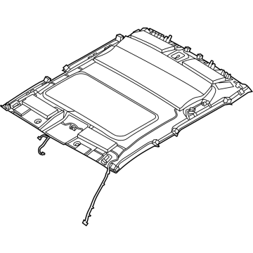 Nissan 739B0-9BU6B MODULE ASSY-ROOF TRIM