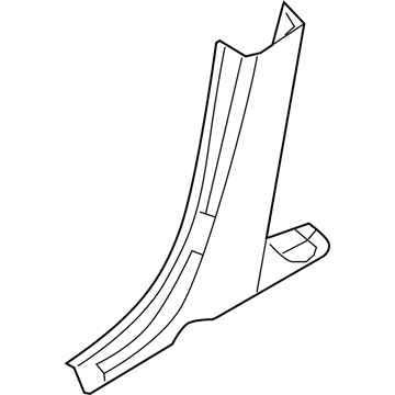 Ford 6E5Z-5424346-BD Lower Center Pillar Trim