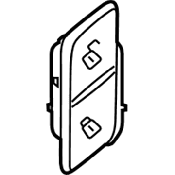 BMW 61-31-9-386-781 Button, Central Locking System, Right