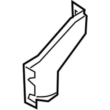 Kia 0K2B152115 Reinforcement-Fender, RH