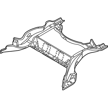 BMW 41-11-2-498-334 Rear Axle Carrier