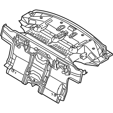 BMW 41-13-8-208-917 Partition Trunk