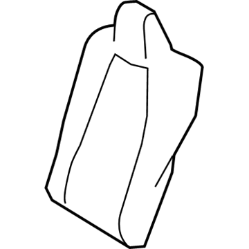 Toyota 71078-02Y51-B0 COVER SUB-ASSY, RR S