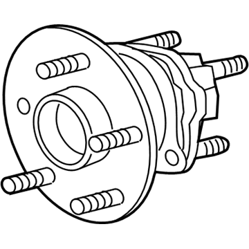 GM 15798483 Rear Wheel Bearing (W/ Wheel Speed Sensor)