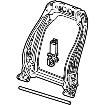 GM 13518925 Seat Back Frame