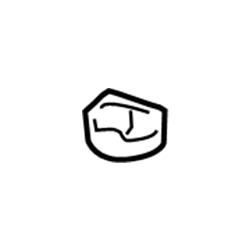 Nissan 16557-6N20A Mounting Rubber-Air Duct