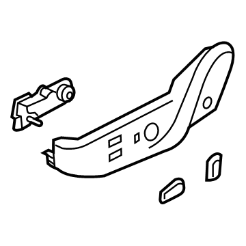Hyundai 88010-S8510-NNB Shield Cover-FR Seat, LH
