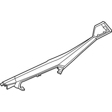 BMW 51-45-6-848-193 DASHBOARD TRIM, MAPLE, FRONT