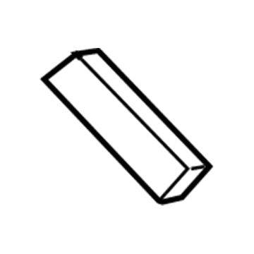 Infiniti 72714-AD000 Spacer-Glass, A