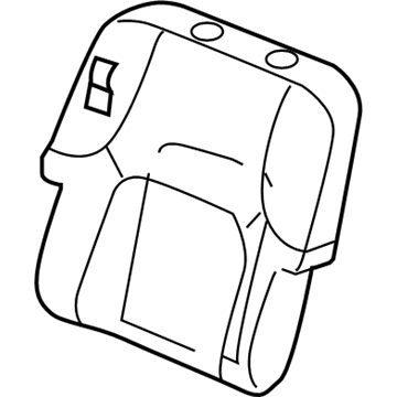 Nissan 87650-EA072 Back Assy-Front Seat