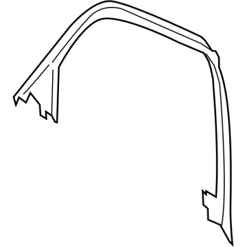 BMW 51-33-7-259-381 Sealing, Window Frame, Interior Front Left