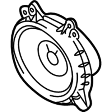 Lexus 86160-0W421 Speaker Assy, Stereo Component
