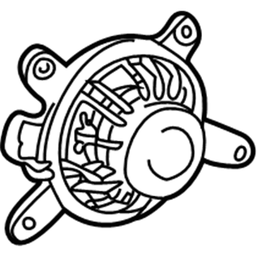 Lexus 86160-0W450 Speaker Assy, Rear NO.2
