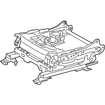 Lexus 72010-33370 ADJUSTER Assembly, Front Seat