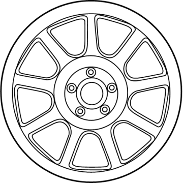 Hyundai 52910-2M902 Wheel Cap Assembly