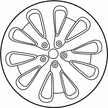Kia 52910S9310 Wheel Assembly-Aluminium