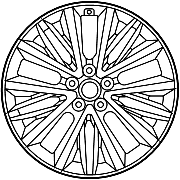 Kia 52910S9400 Wheel Assembly-Aluminium