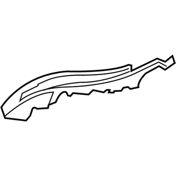 BMW 52-10-9-144-009 Fastening, Cover, Inner Left