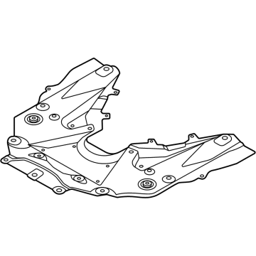 BMW 31-10-8-832-718 STRUCTURAL REINFORCEMENT PAN