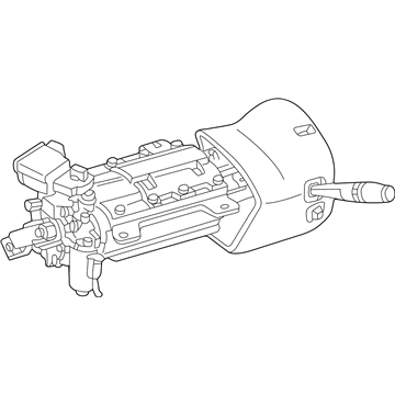 Ford XW4Z-3C529-KA Upper Shaft