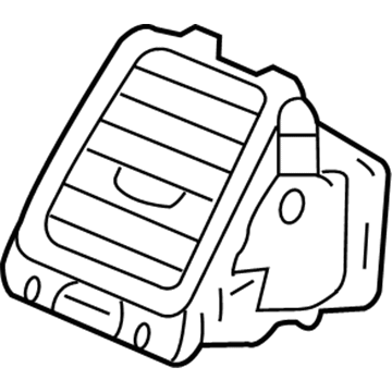 Honda 77630-SDA-A11ZA Outlet Assy., L. Side *NH167L* (GRAPHITE BLACK)
