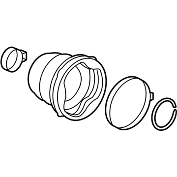 GM 13311878 Boot Kit, Rear Wheel Drive Shaft Inner Cv Joint