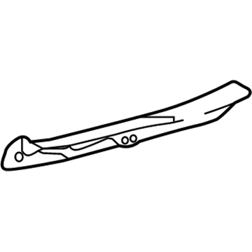 Lexus 67917-50190-C0 Plate, Rear Door Scuff