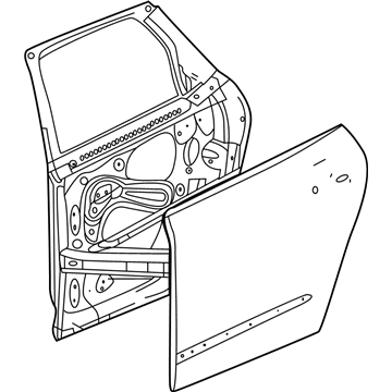 GM 84697857 Door Shell