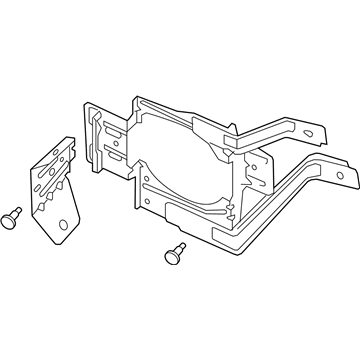 Nissan 26910-3RA0A Bracket-Fog Lamp, RH