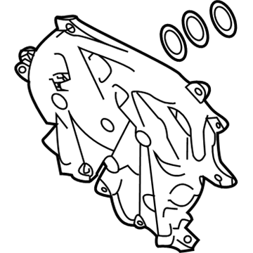 Nissan 13041-4BC0A Cover Assy-Cam Sprocket, Vtc