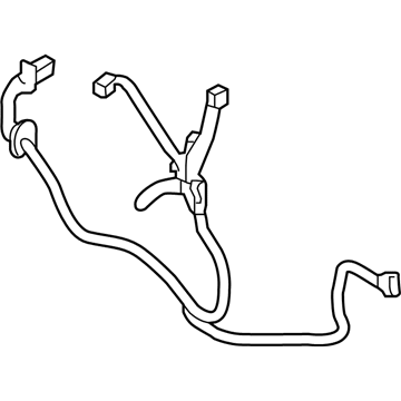 Nissan 24126-3SG0A Harness-Rear Door, RH