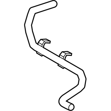 Lexus 16551-36010 Hose, Sub-Radiator