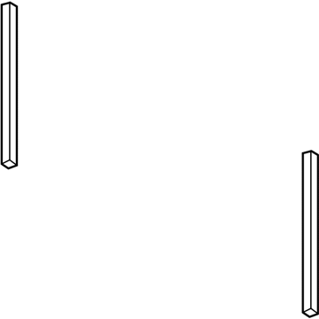 Lexus 16561-36080 Seal, Radiator To Support