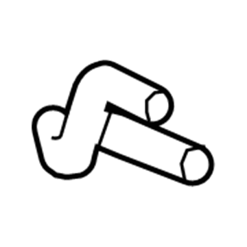 Lexus 16553-36010 Hose, Sub-Radiator