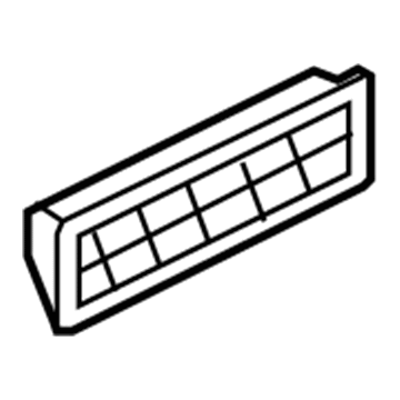 Nissan 76805-2DU0A Duct-Drafter, Outlet LH