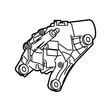 Ford DS7Z-17508-X MOTOR ASY - WIPER