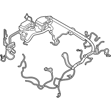 Nissan 24012-EZ00C Harness Assy-Engine Room