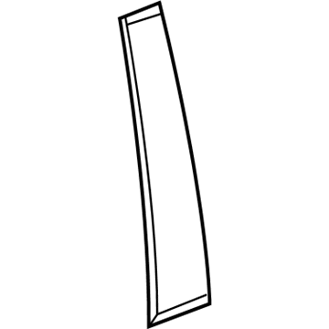 Lexus 75761-76020 MOULDING, RR Door Wi