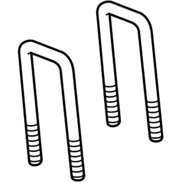 GM 11609316 Bolt U, Rear Spring