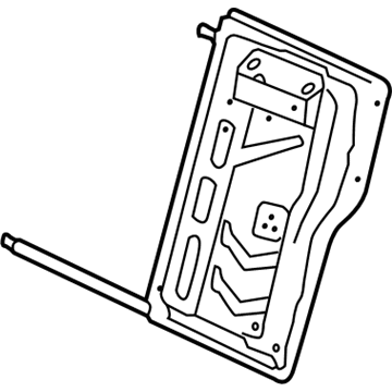 BMW 52-20-7-308-965 FRAME, BACKREST LEFT