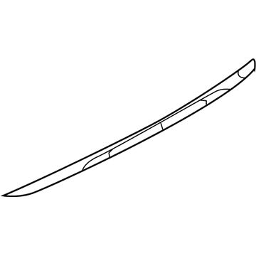 Mopar 68082045AA Strip-Rear FASCIA