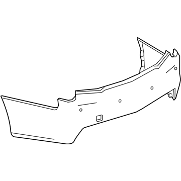 GM 23288822 Bumper Cover