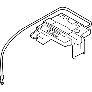 BMW 61-14-6-971-370 Power Distribution Box W Fuse